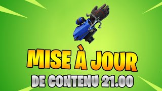 MAJ DE CONTENU 21 00 NOUVEAUTÉ GANT DE SPIDERMAN GANT CRAMPONNEUR FORTNITE CHAPITRE 3 SAISON 3 [upl. by Aes]