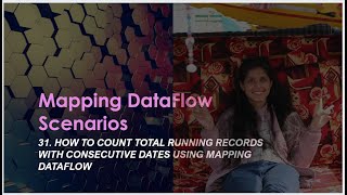 31 How to Count total running records with consecutive dates using mapping dataflow [upl. by Orit455]