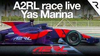 Inaugural A2RL Race  Yas Marina [upl. by Pablo]