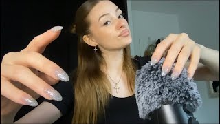 ASMR MASSAGE CRÂNIEN MIC SCRATCHING🤍 avec et sans bonnette [upl. by Tarsus]