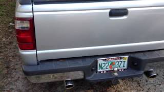 Flowmaster Super 44 series on a 2001 Ford Ranger [upl. by Annoynek28]