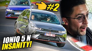 The INSANE Hyundai IONIQ 5 N  REAL Nürburgring Performance [upl. by Mcneely]