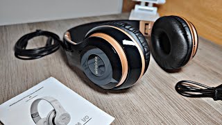 Prtukyt 6S Wireless Bluetooth Stereo Headphones Review [upl. by Rustin575]