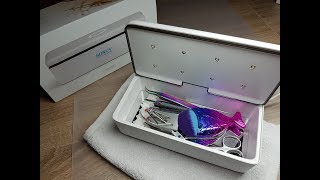 SUNUV S2 sterilizer box  Sterylizator UV  Review [upl. by Ansell]