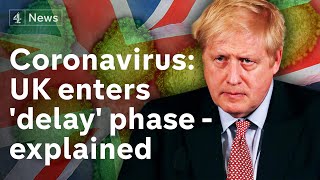 UK moves from contain to delay in battle against coronavirus [upl. by Hastie159]