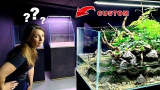 4 STUNNING New Aquariums  WIFES REACTION  MD FISH TANKS [upl. by Tanner]