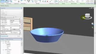 Revit Architecture  Modeling Custom Components  Part 2 [upl. by Asenav]