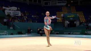 Marina DURUNDA AZE  Rhythmic Worlds 2013 [upl. by Atwekk]