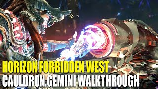 Horizon Forbidden West Final Cauldron Gemini Walkthrough  SPOILERS [upl. by Itin]