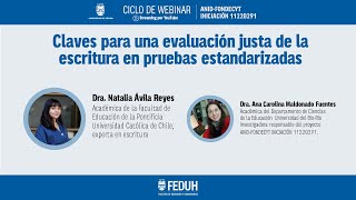 Webinar  Claves para una Evaluación Justa de la Escritura en Pruebas Estandarizadas [upl. by Oihsoy558]