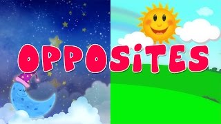 Opposites Song  Nursery Rhyme For Kids [upl. by Enelyam]