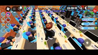 Playing hacker tycoon in Roblox Episode 3 of hacker tycoon in Roblox [upl. by Annahoj]