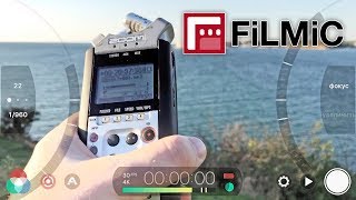 Обзор программы FiLMiC Pro Профессиональная съемка видео на iPhone [upl. by Nahshu]