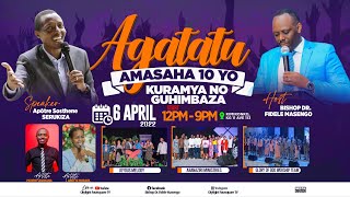 FOURSQUARE TV  AGATATU 10 HOURS OF PRAISE amp WORSHIP With Apostle SERUKIZA Sosthene  06042022 [upl. by Alvin646]