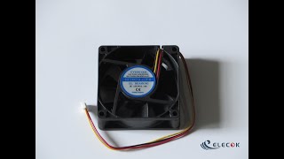 EC7025L12ER 12V 014A 3wires cooling fan with speed measurement function [upl. by Ardnaskela28]