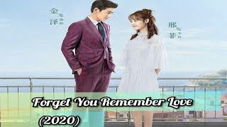 Forget You Remember Love  Xing Fei  Fair Xing amp Garvey Jin Ze  Sinopsis Drama China 2020 [upl. by Noived575]