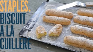 The most versatile biscuit in French patisserie easy French lady finger recipe [upl. by Tyika243]