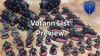 Votann Return Votann List Preview [upl. by Ahsatel]