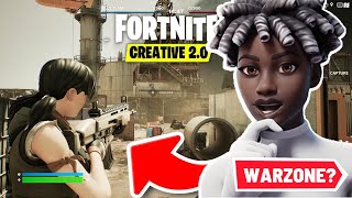 NEW Map Has Call Of Duty WARZONE Vibe in Fortnite Creative 20 [upl. by Westbrook]