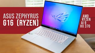 AMD Asus Zephyrus G16 InDepth Review and Guide  Ryzen AI 9 HX 370 [upl. by Halsted]