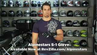 Alpinestars S1 Glove Review at RevZillacom [upl. by Ardnuahc]