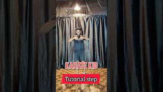 Karate kid step tutorial hip hop dance step by Steps easy dance trending fashion vairalvideo [upl. by Germann]