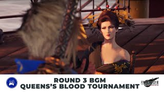 Round 3 Queens Blood Tournament BGM  Final Fantasy 7 Rebirth Jazzy Music OST 4K High Quality [upl. by Danika691]