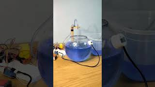 How to make water tank overflow alarm  contactless water sensor  arduino project diy experiment [upl. by Hanley]