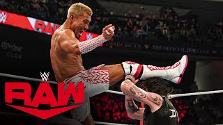 Dominik Mysterio vs Akira Tozawa Raw highlights June 26 2023 [upl. by Hars]