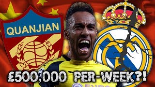 PierreEmerick Aubameyang REJECTS Real Madrid To Join China  Futbol Mundial [upl. by Arvind]