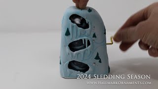 2024 Sledding Season Hallmark Ornament [upl. by Mallissa]