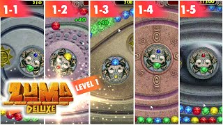 ZUMA DELUXE GAME 2023  LEVEL 1 GAMEPLAY ALL LEVELS [upl. by Carmita]