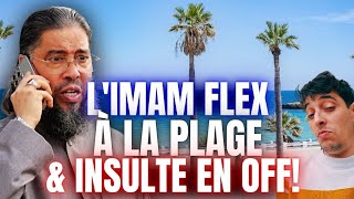 Mahjoubi en crise BIPOLAIRE à la plageL’Imam ne veux pas que vous écoutiez ça [upl. by Carla713]