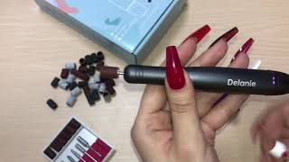 Delanie New Nail Drill Set 20000 RPM🎉 [upl. by Ulund]