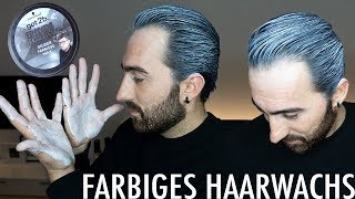 HAARSTYLING PRODUKT TEST ● GOT2BE Trendsformer  Farbiges Haarwachs [upl. by Acirehs]