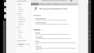 How to Create Provisioning Profile in IOS [upl. by Bornstein]