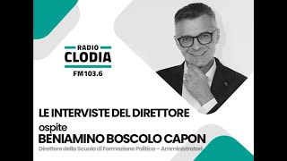 Beniamino Boscolo a Radio Clodia per la Scuola Politica Amministratori [upl. by Irafat742]