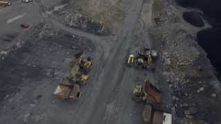 Spruce1 Mountaintop Removal Strip Mine Logan County West Virginia [upl. by Ramsay]