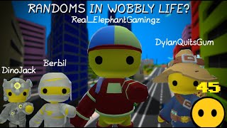 I PLAYED WITH RANDOM WOBBLIES IN MULTIPLAYER WOBBLY LIFE [upl. by Sigismond]