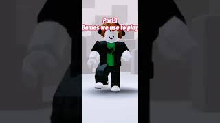 Childhood Roblox Games [upl. by Ilan]