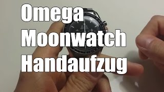 Omega Speedmaster Moonwatch Handaufzug [upl. by Ylluz]