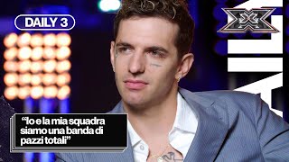 Achille Lauro presenta la squadra I PATAGARRI Les Votives e Lorenzo Salvetti DAILY 3 X Factor 2024 [upl. by Meng48]