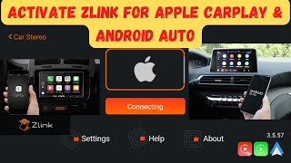 Activate Zlink for Apple Carplay amp Android Auto How to Activate Zlink in Android Car player [upl. by Winter]