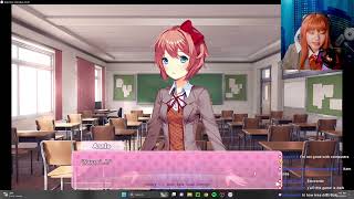 Playing GTLive favorites  Doki Doki Literature Club [upl. by Medwin309]