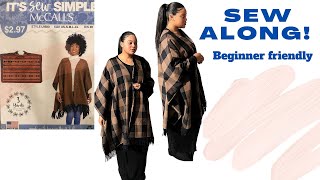 Easy Beginner Friendly SewAlong  McCalls Pattern  L9580 [upl. by Averill766]