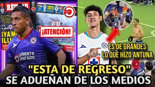 quotLO QUE HIZO ANTUNA ES DE GRANDESquot GRAN GESTO l CRUZ AZUL SE ADUEÑA DE LA PRNESA TRAS LA GOLEADA [upl. by Azriel]