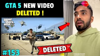 GTA 5 NEW VIDEO DELETED  TECHNO GAMERZ GTA 5 NEW VIDEO 153 REMOVED  UJJWAL GTA 5 NEW EPISODE 153 [upl. by Bret]