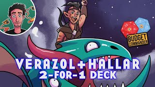 2 Decks In 1 Hallar amp Verazol 65  Budget Commander  EDH  MTG [upl. by Micheline]