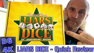 Liars Dice  Boardgames 4K Review  Still Worth It [upl. by Tsugua]