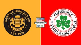 NIFL Premiership Simulator Match Day 1  Carrick Rangers vs Cliftonville  FULL MATCH [upl. by Hanley]